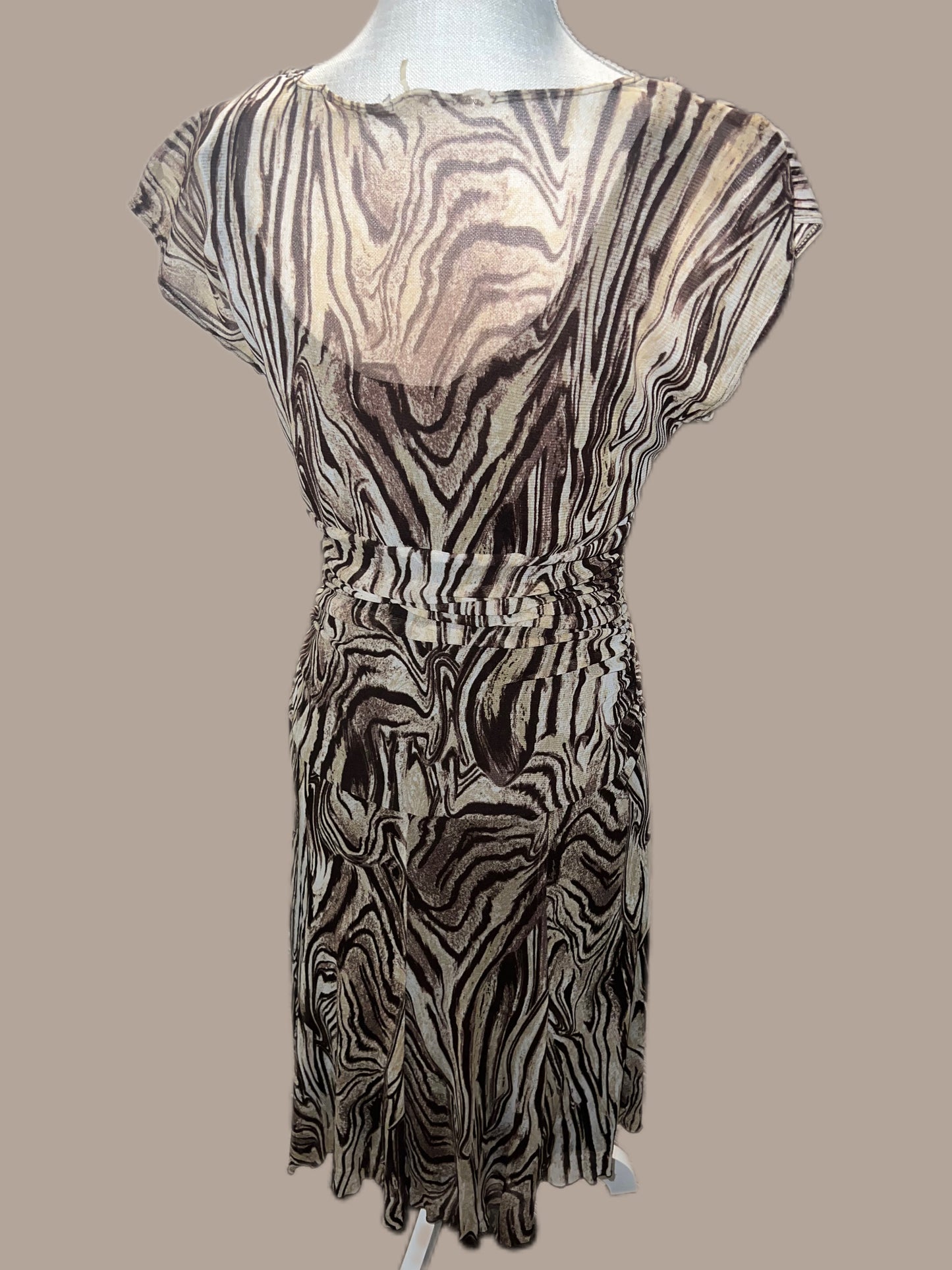 Tiger print dress