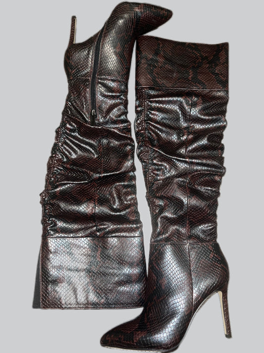 Leather Vince camuto boots